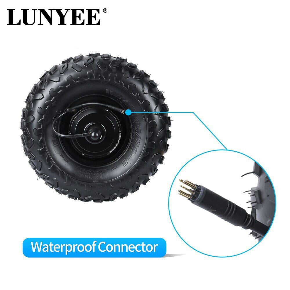 14.5 Inch Gear Hub Motor Kit Unicycle Wheelbarrow Bicycle Conversion Motor Wheel