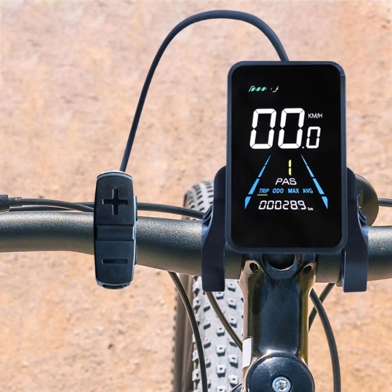 Modern Electric Bike Display Conversion Modules Turn Signal Alerts Speed Warning