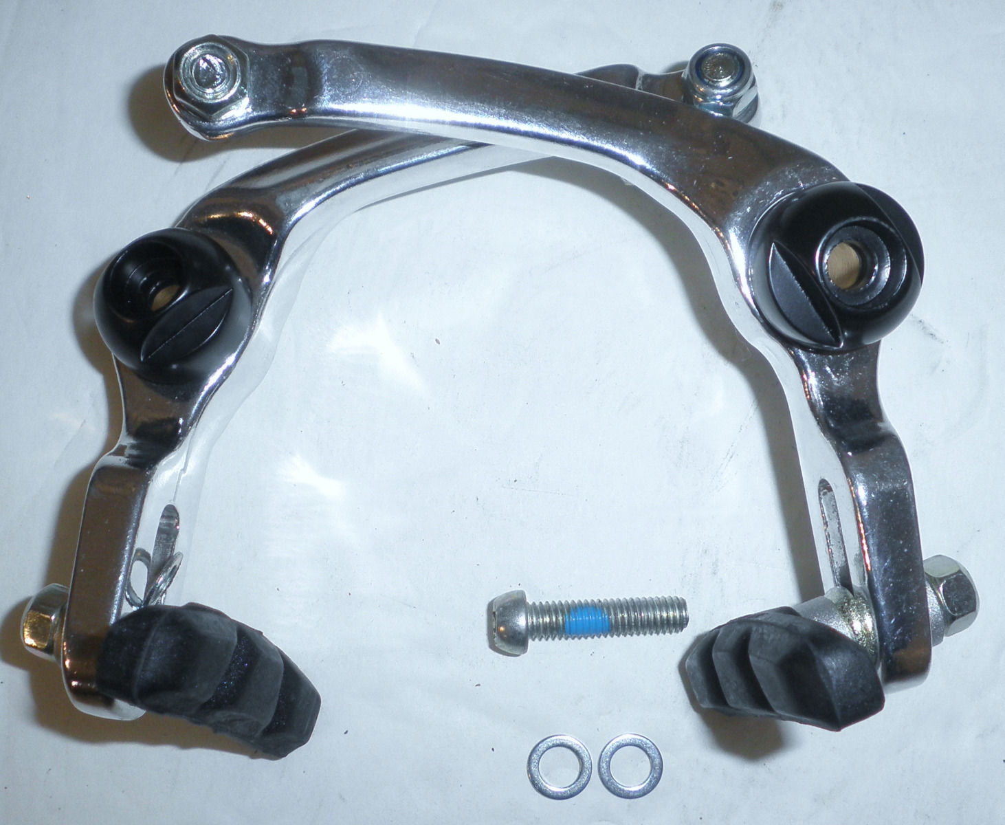 SILVER «CHROME» BICYCLE CANTILEVER BRAKE BIKE PARTS 287