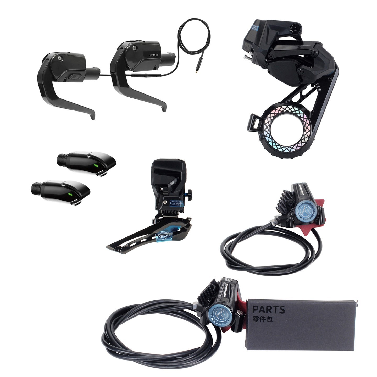 WHEELTOP EDS TT Wireless Electronic Groupset Triathlon & Time Trial Bike Shiftin