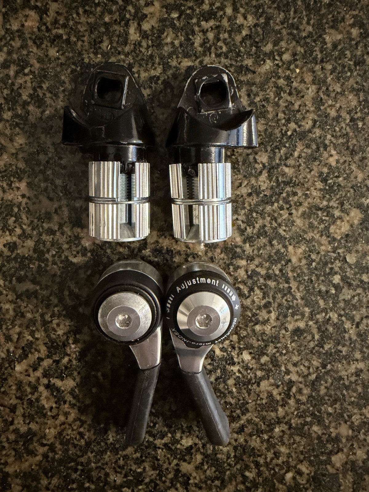 microSHIFT Bar End Double/Triple 9 Speed Shift Levers