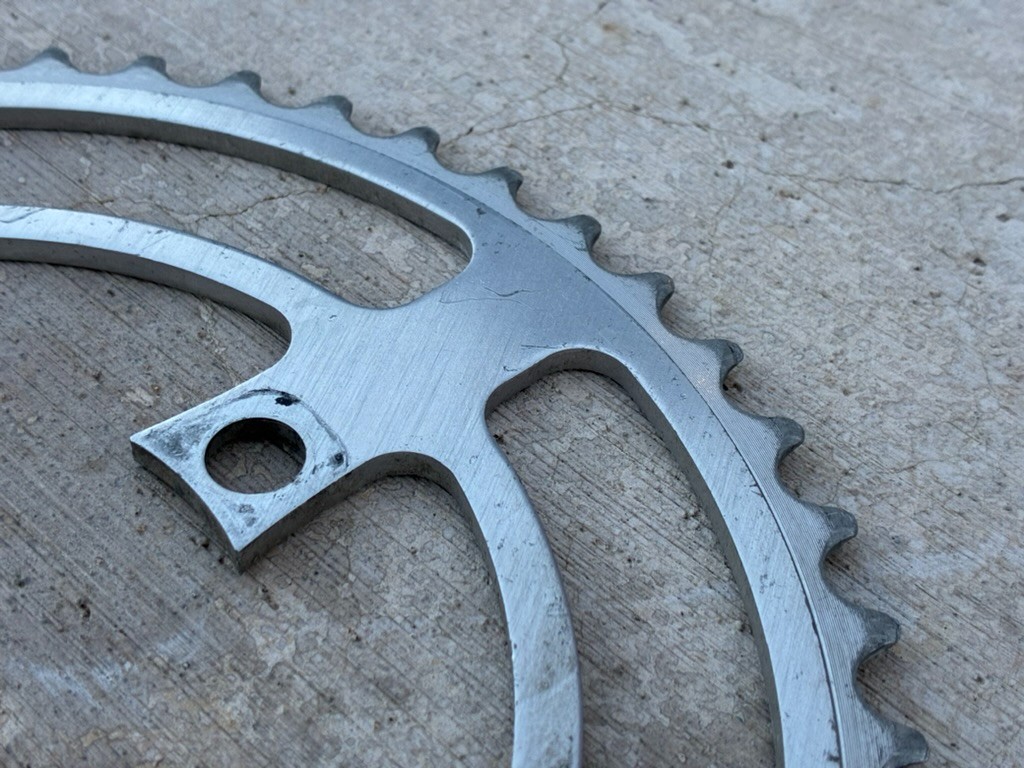 SR Sakae Ringyo Alloy Chainring | 86 BCD / 47T / VGC / Made in Japan