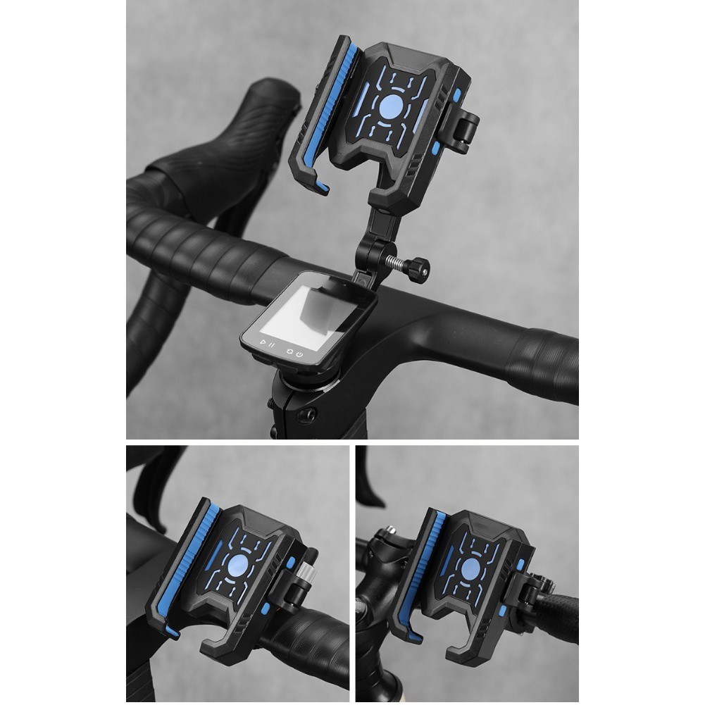 Motorcycle Mirror Mount Phone Holder Compatible with 47 to 72 Inch Devices