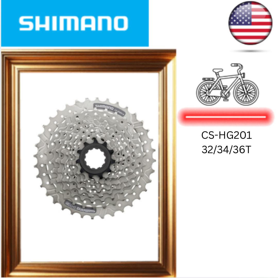 Shimano Altus CS-HG201 9 Speed 32T 34T 36T Hyperglide Cassette Sprocket MTB