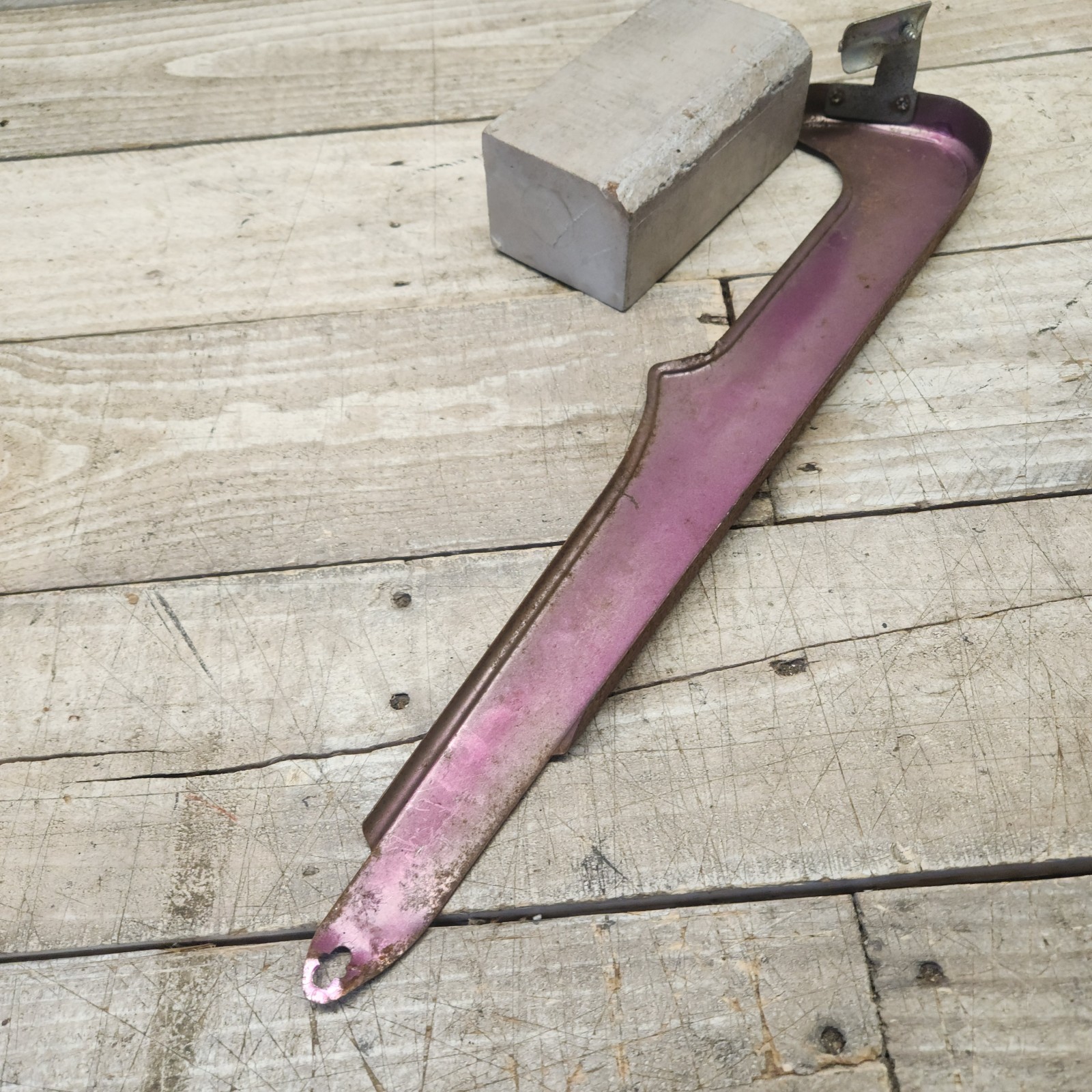1960s Ross Barracuda 3 Speed Stick Shift Chain Guard Purple Muscle Bike