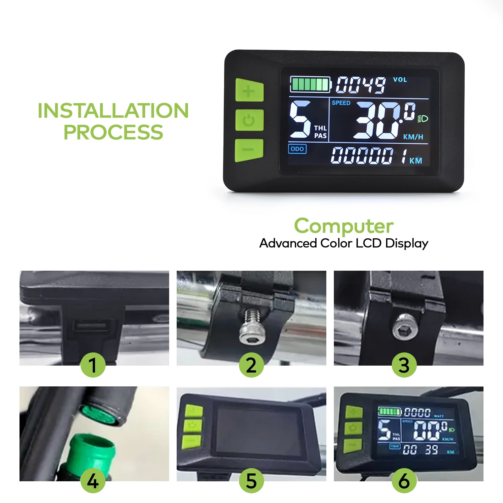 Wired Stopwatch Supports Electronic Shift Odometer Bike Computer Waterproof