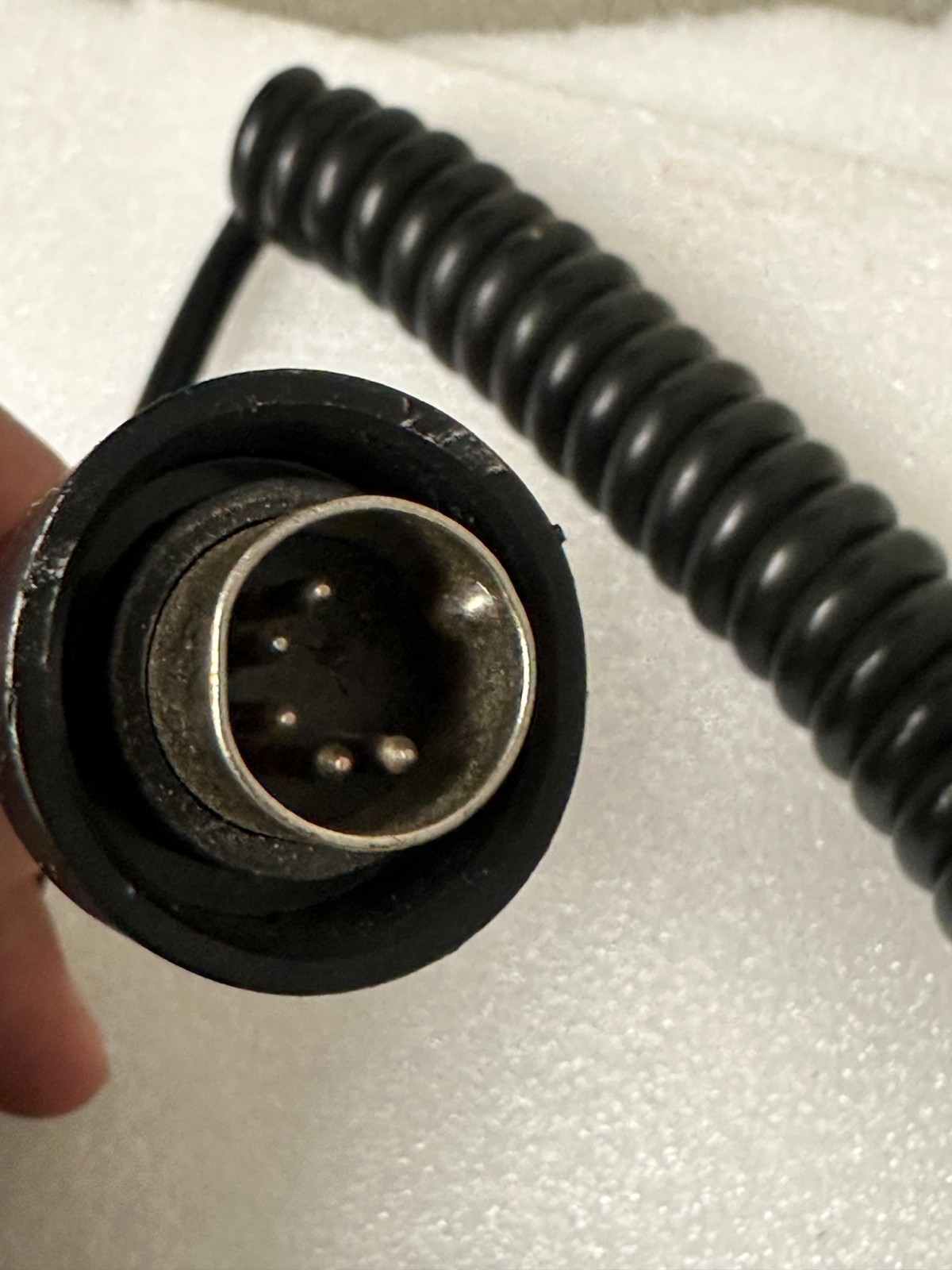 5-PIN ZBV CORD LOWER HEADSET CABLE CONNECTOR WITH VOLUME CONTROL FOR HONDA