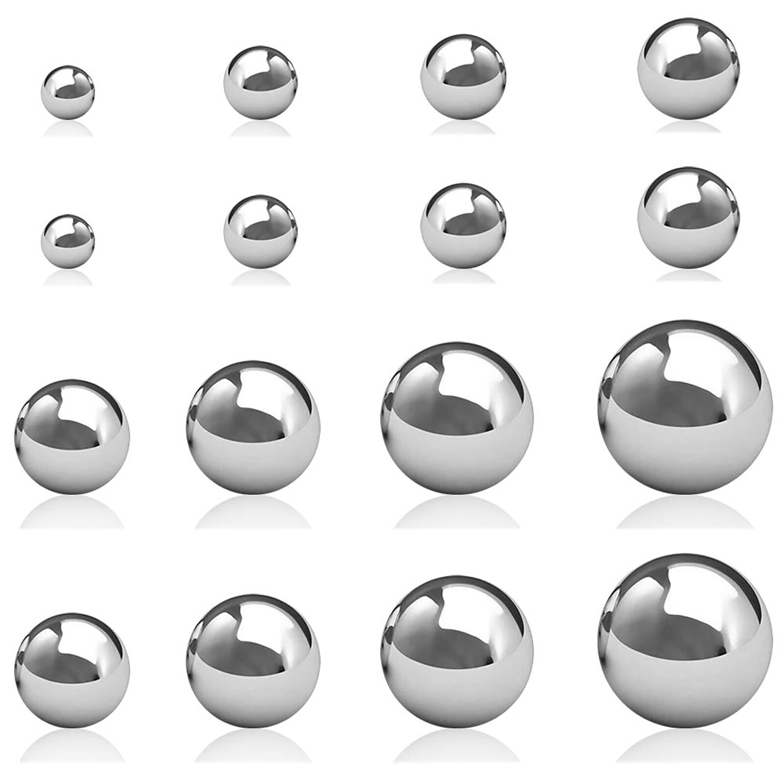 304 Stainless Steel Ball Diameter 1mm-125mm Precision Bearing Balls Smooth Ball