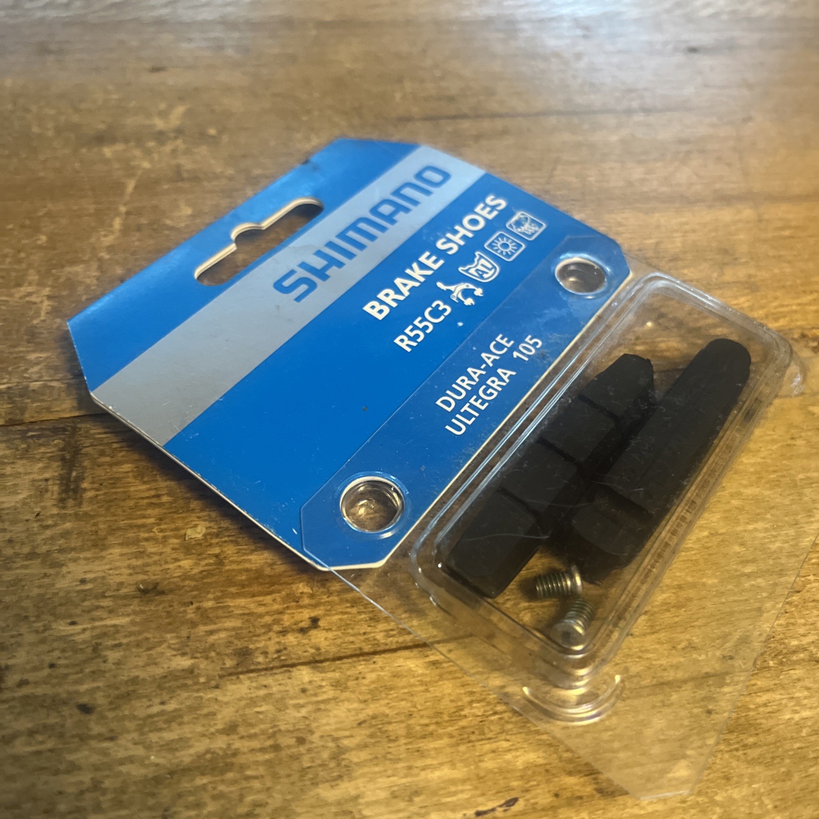 New In Box Shimano Brake Pad Inserts Rim Brake Aluminum R55C3