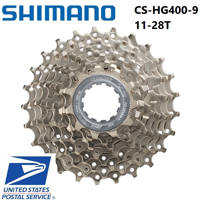 Shimano Alivio CS-HG400-9 Speed MTB Bike Bicycle Cassette 11-28T