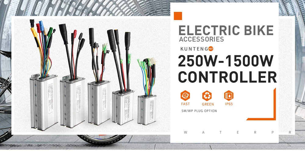 E-bike Controller 36V/48V/52V Voltage 250W-1500W Electric Bicycle Controller