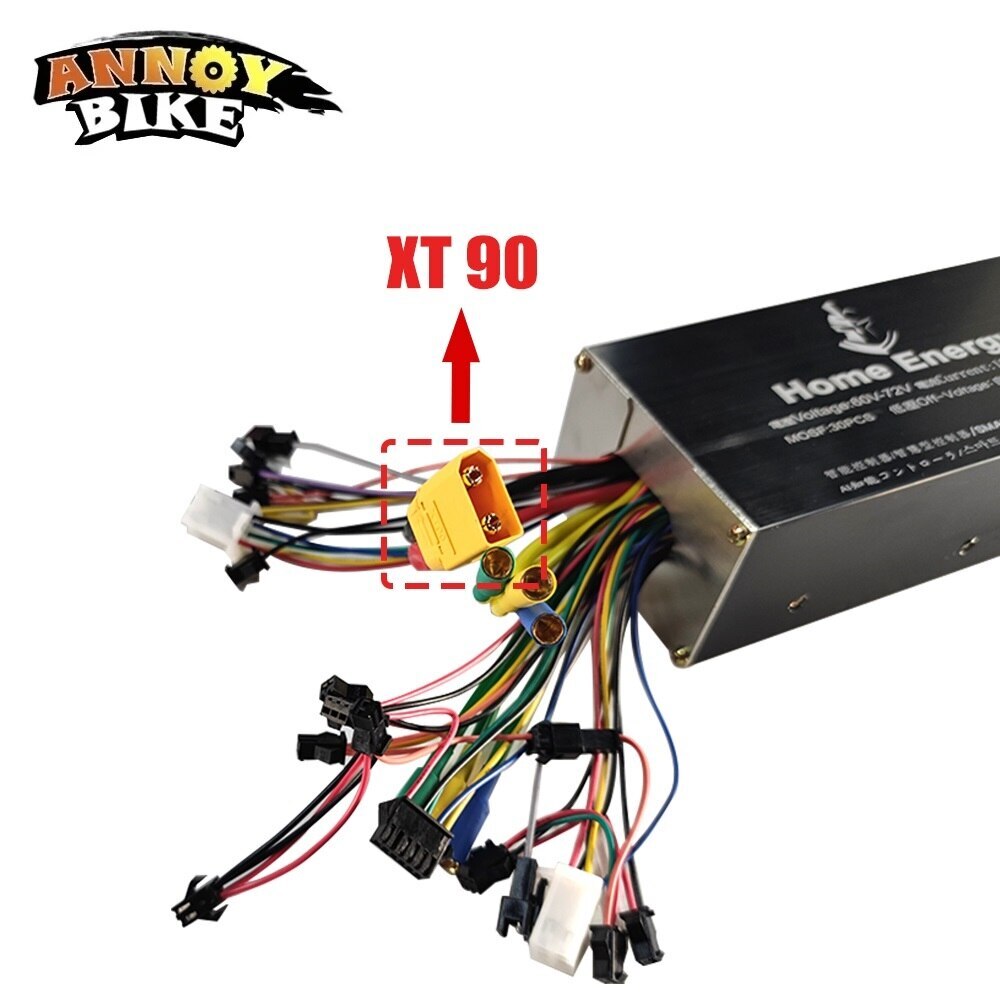 48v 60v 72v Electric Bicycle Bluetooth Dual Drive Controller Cable Scooter
