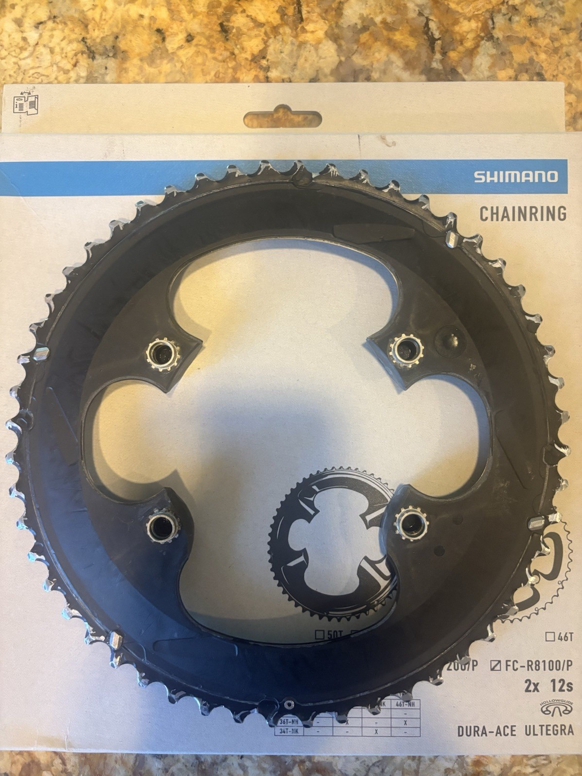 Shimano Ultegra FC-R8100 52t, 12-Speed Chainring