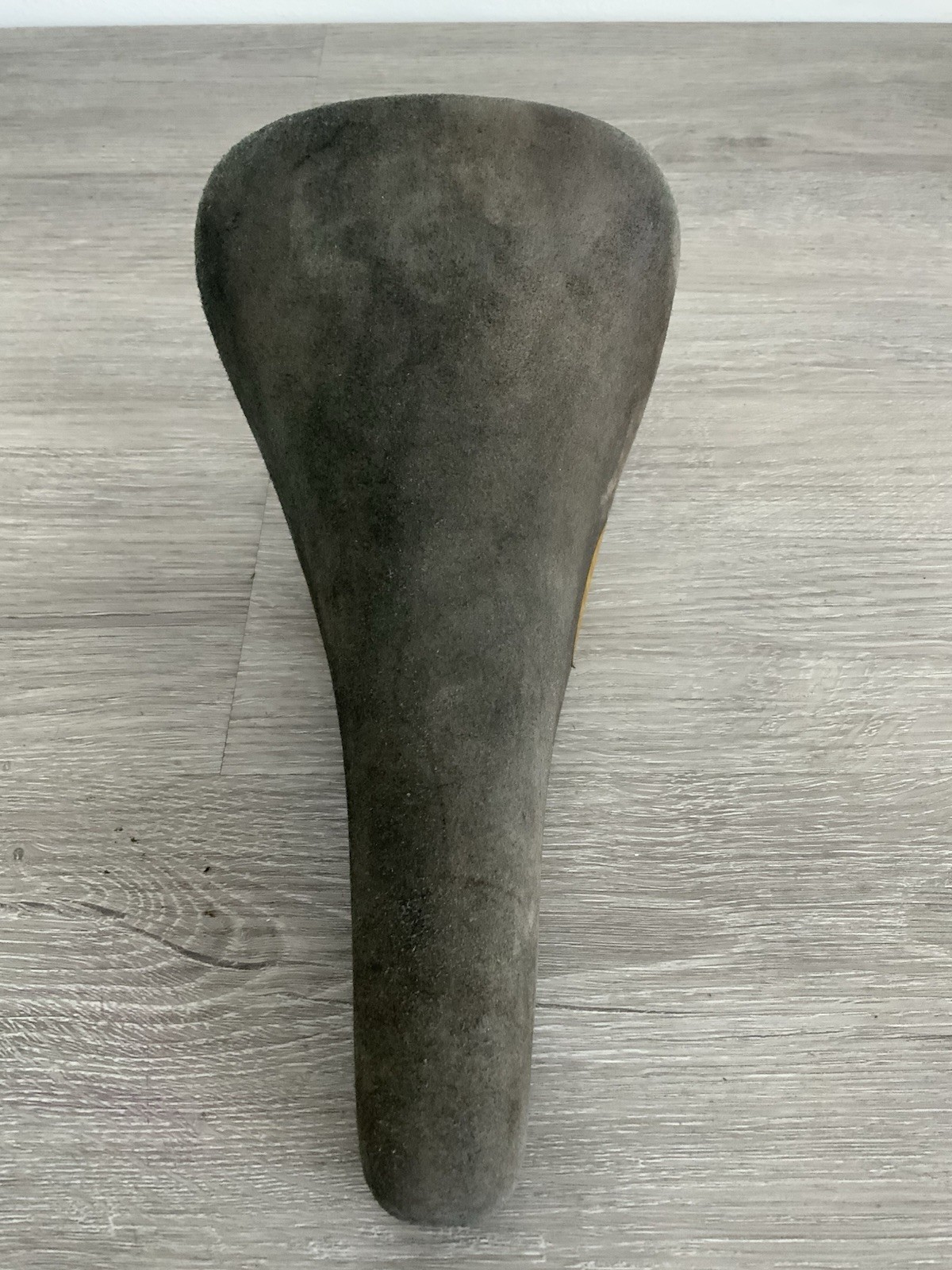 SELLE SAN MARCO LASER SADDLE 362 GRAMS BROWN SUEDE LEATHER 135 MM X 270 MM