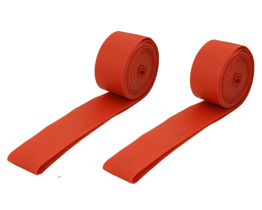 26″ BICYCLE PLASTIC RIM STRIP/LINER IN RED.