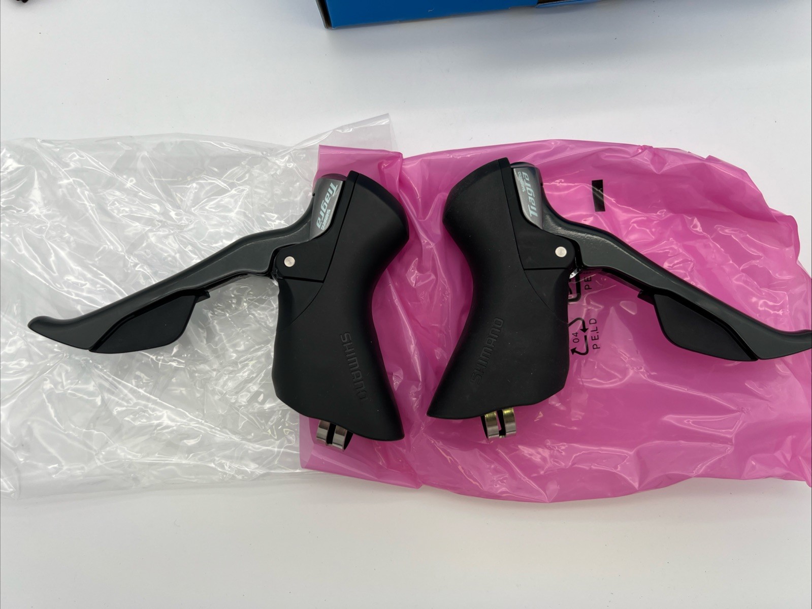 Shimano Tiagra Shifter Set ST-4700 2×10 Speed Shift/Brake Lever Set Black