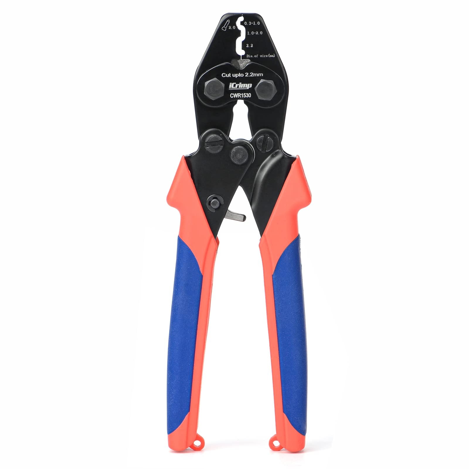Bike Cable Crimper With Built In Cutter Heavy Duty Maintenance Tool Orange