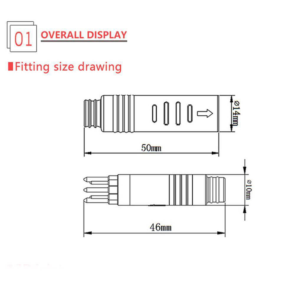 9 Pin Wheel Motor Extension Cable Female to Male Wire Kit for E-Bike 130cm USA