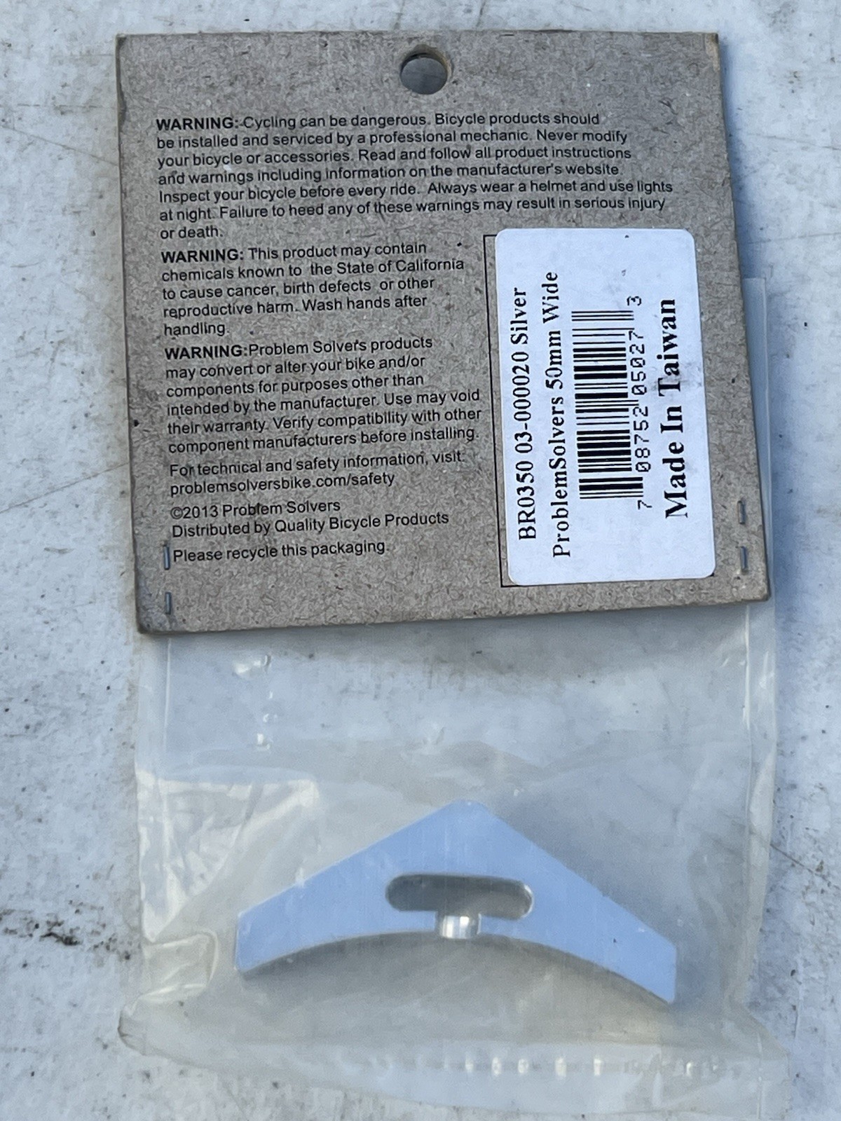 Problem Solvers 50mm WIDE Straddle Cable Carrier Yoke Hanger Cantilever Brakes