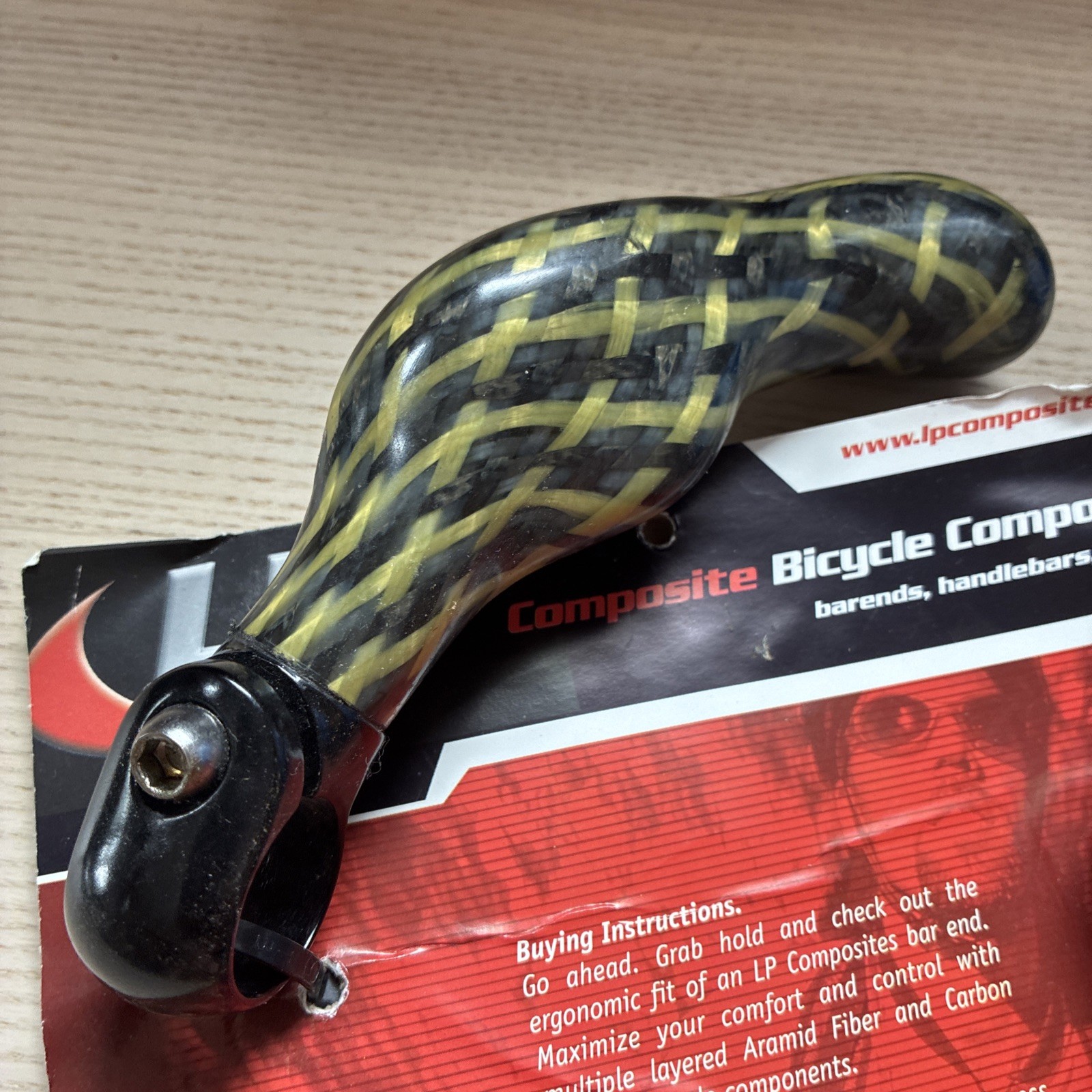 LP Carbon Bar Ends New Made In The USA Vintage Mtn Mtb