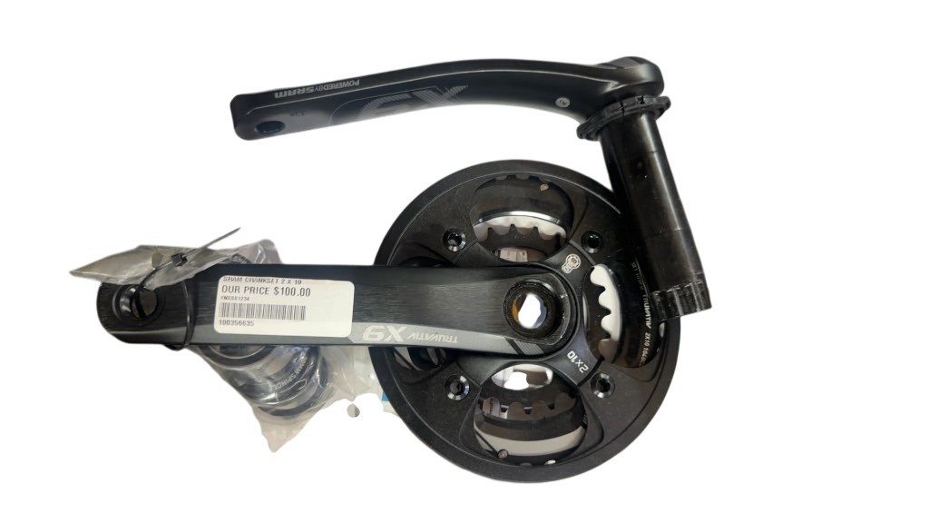 SRAM Truvativ X9 Crankset 2×10 10-Speed 30mm Spindle Black MTB Mountain Bike