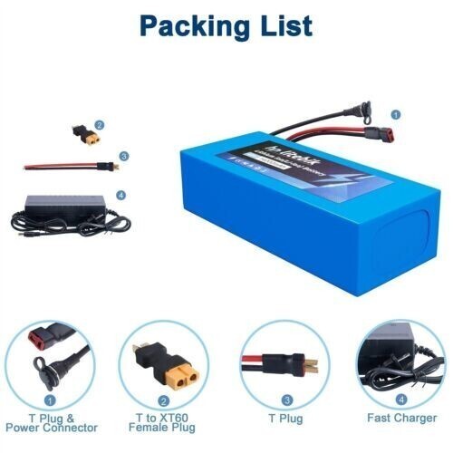 Lithium Ebike Battery 48V 14Ah for 500W 700W 1000W 1500W Electric Bicycle Bike