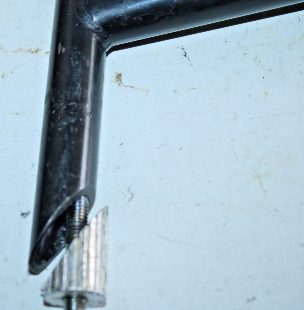 Vintage Black 22.2/25.4mm MTB Quill Stem 135mm 15º Rise Road Steel USA Shipper