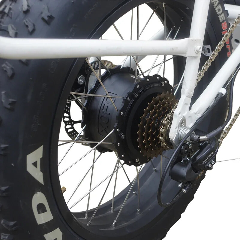 48V 1000W Fat Tire Freewheel Rear Hub Motor for Snow E-bike 20/26er Wheel