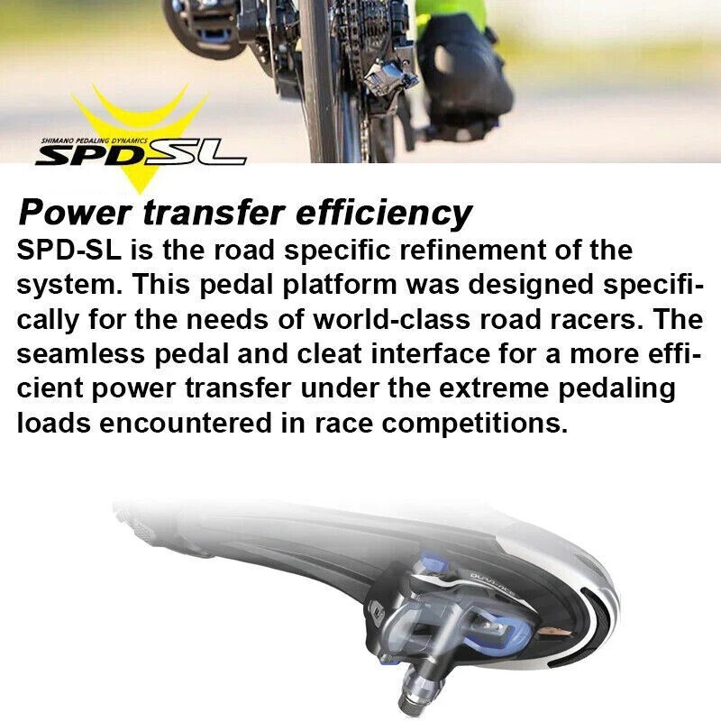 Shimano Ultegra PD-R8000 SPD-SL Carbon Pedal 9/16″ Road Bike Cycling SH11 Cleat