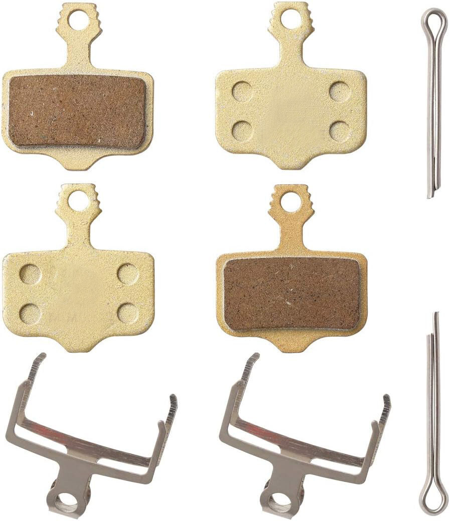 2 Pairs Sintered Metal Ebike Bike Brake Pads Compatible with Sram Brake Pads