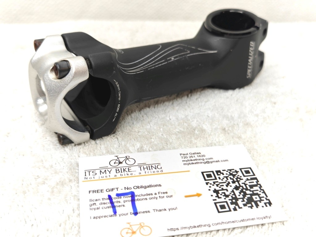 Specialized Adjustable Threadless Stem | 1-1/8″ 31.8 | 8 to 16 Deg 120mm | EX