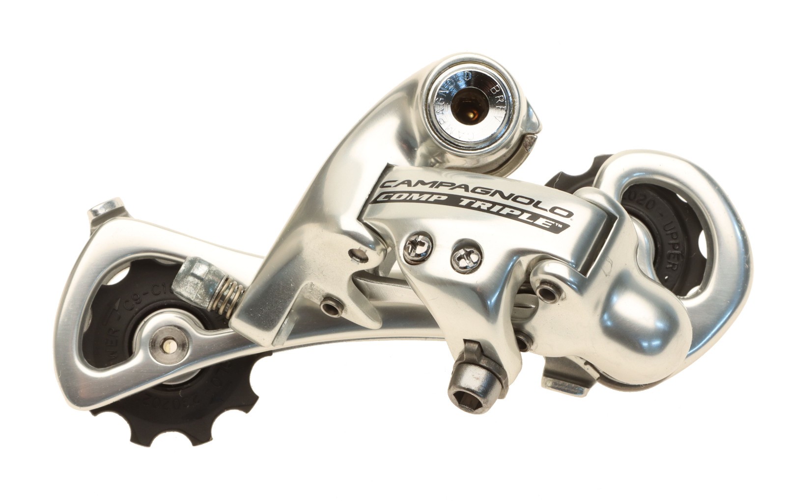 Campagnolo Comp Triple Rear Derailleur 10 Speed Silver Long Cage RD7-C0X NOS NEW
