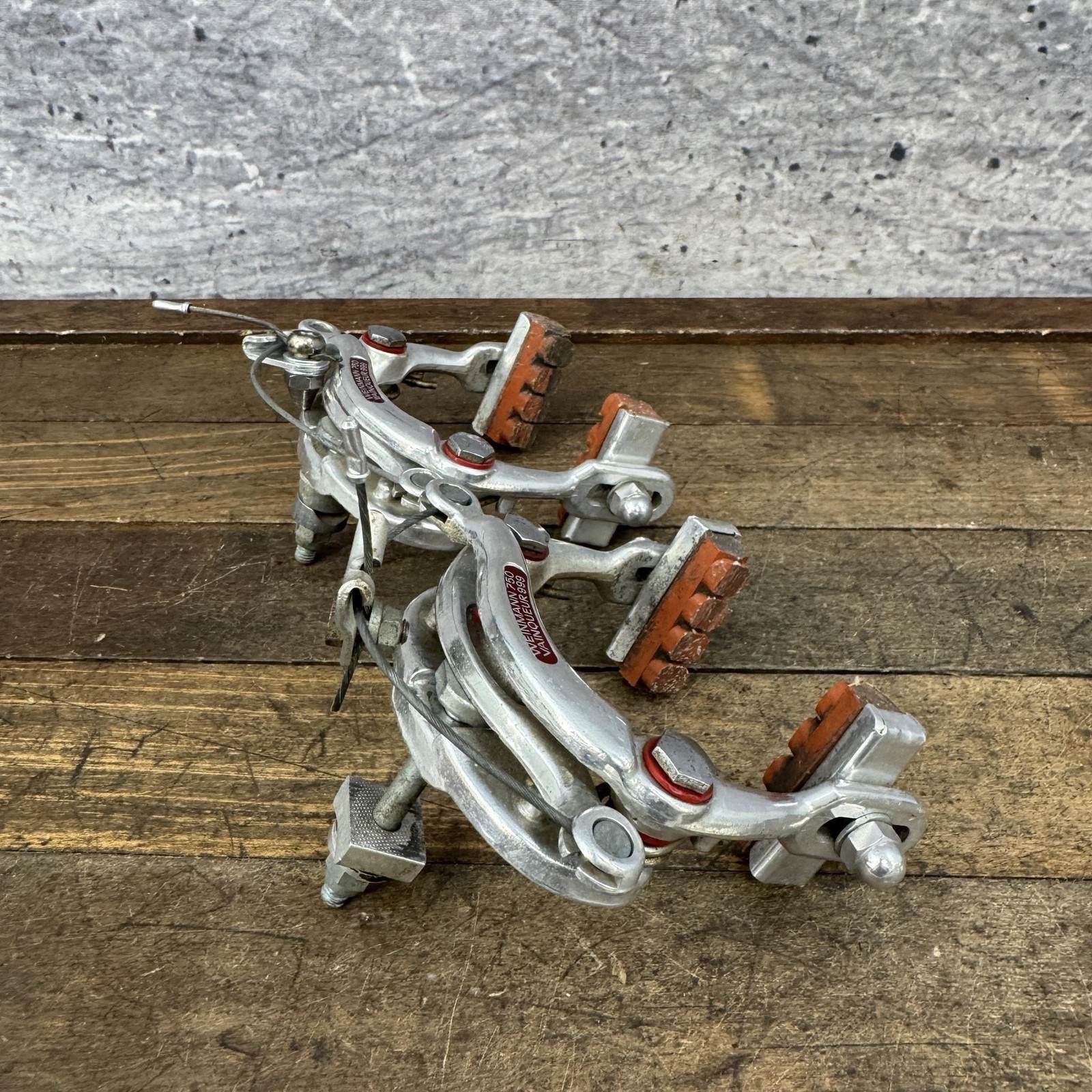 Vintage Weinmann Vainqueur 999 Brakes Set F/R Center Pull Road Bike Switzerland