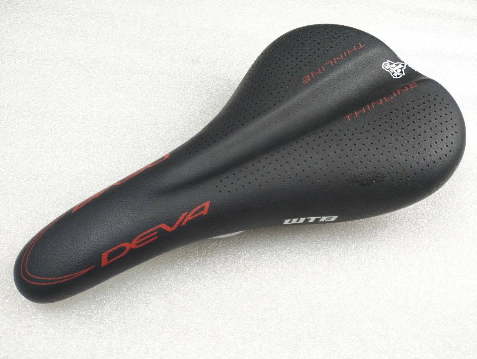 WTB DEVA REAL LEATHER SHORT NOSE SADDLE SEAT ROAD MTB 250MMX142MM