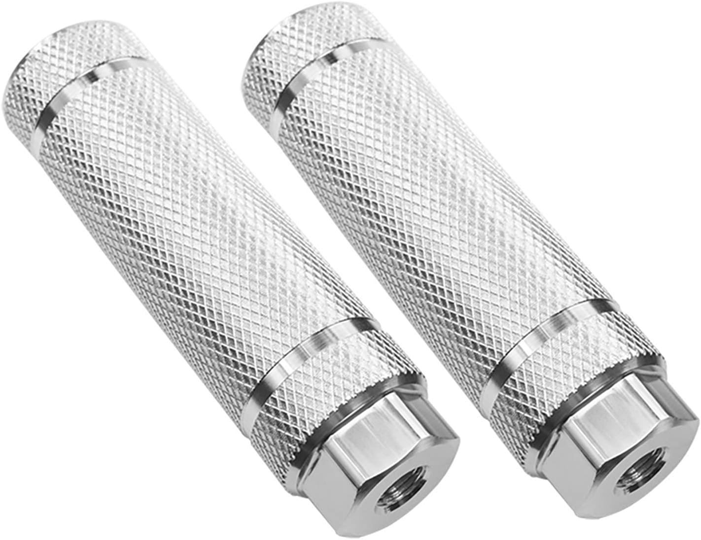 Aluminum Alloy Bike Pegs,Fit 3/8 Inch Axles,Foot Pedals Backseats Stands,Durable