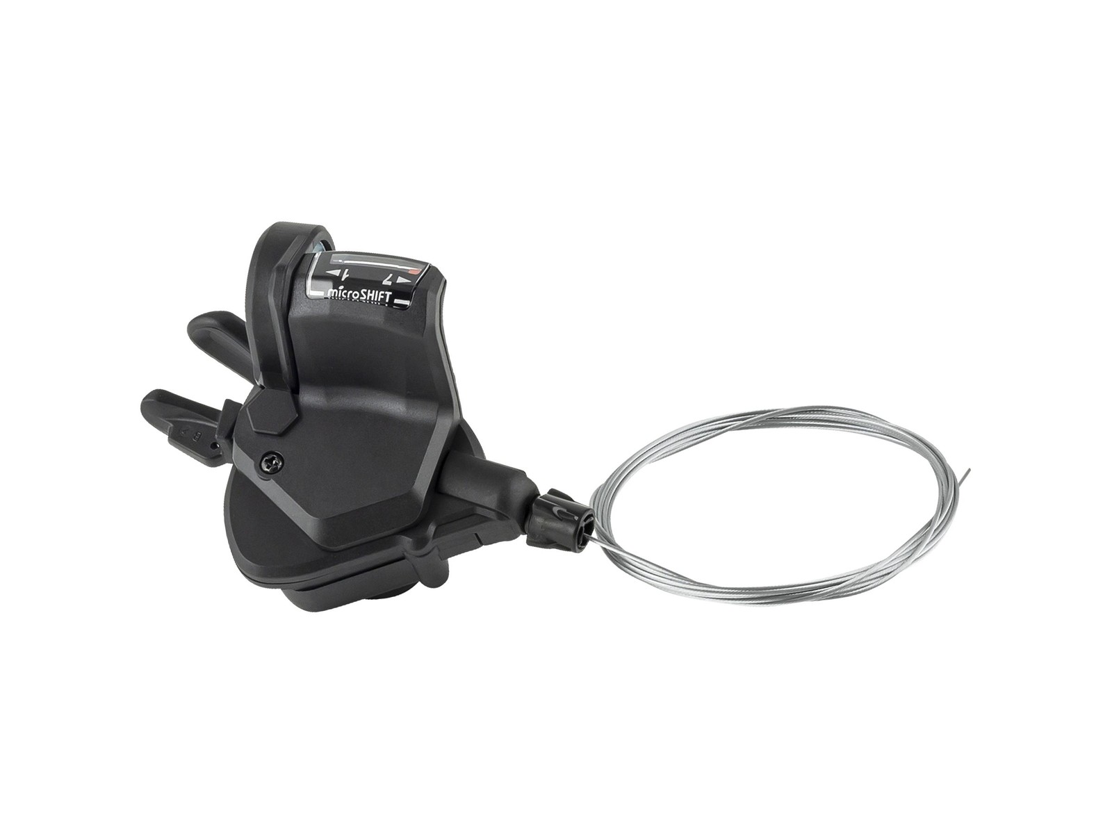 microSHIFT TS39 7-Speed Trigger Shifter Rear 7 Black