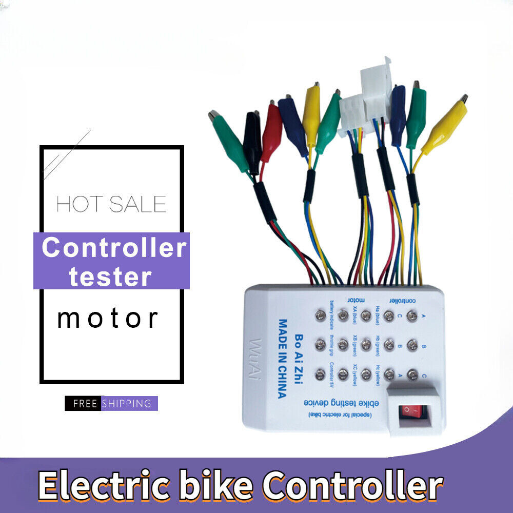 Brushless Motor Tester Ebike Testing Device Electric Hall Tester Car Repair Tool