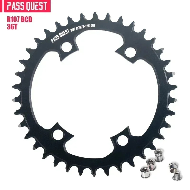 107 Bcd Chainring For Road Bike Chain Ring Narrow Wide Teeth 12Speed Chainwheel