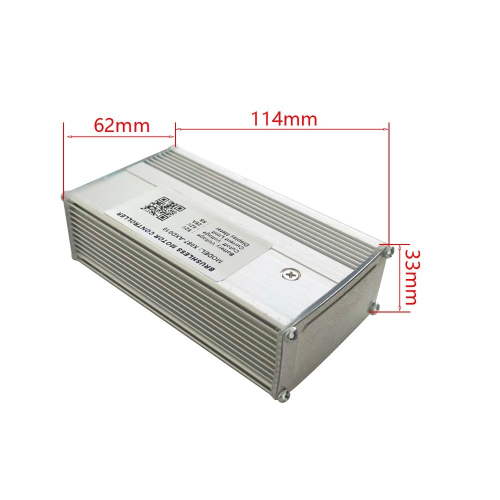 Brushless Motor Controller X087-AXD010 52V 25A EBike Conversion Kit For Meter 5S