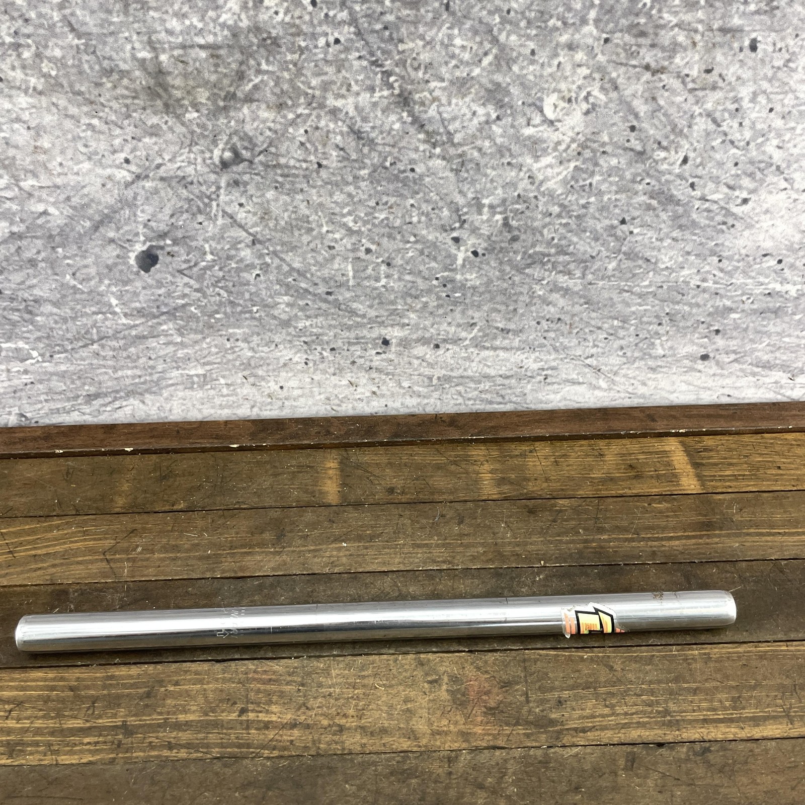Vintage DYno BMX Seatpost 22.2mm Silver 395g Old School BMX Straight