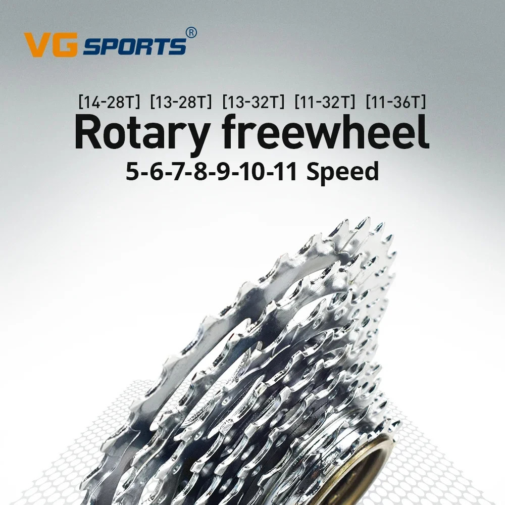 Vg Sports Bicycle Spinning Flywheel 5/6/7/8/9/10/11 Speed Bicycle Threaded Freew