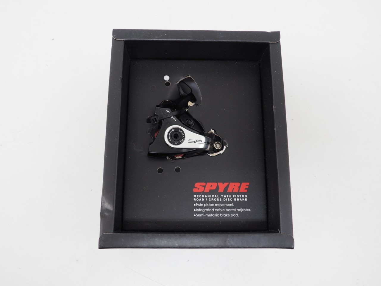 New! TRP Spyre Flat Mount Mechanical Twin Piston Disc Brake Caliper Road/Gravel