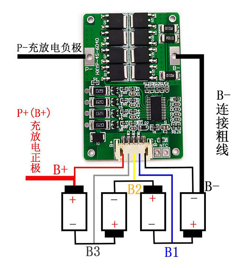 ip2368 100W Two-Way Pd Fast Charging Module 4S Charging Treasure Module Board