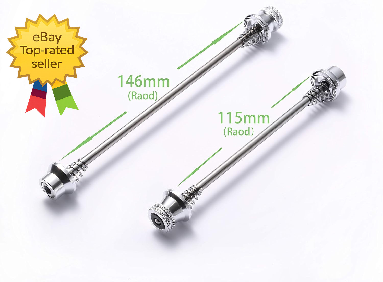 M5 Hex Locking Skewer Set Anti Theft Quick Release Secure Cycling Wheel Lock