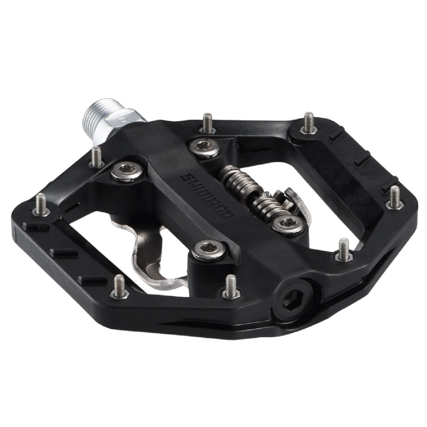 Shimano PD-EH510 Hybrid SPD / Platform Pedals – 111 x 96 mm Black