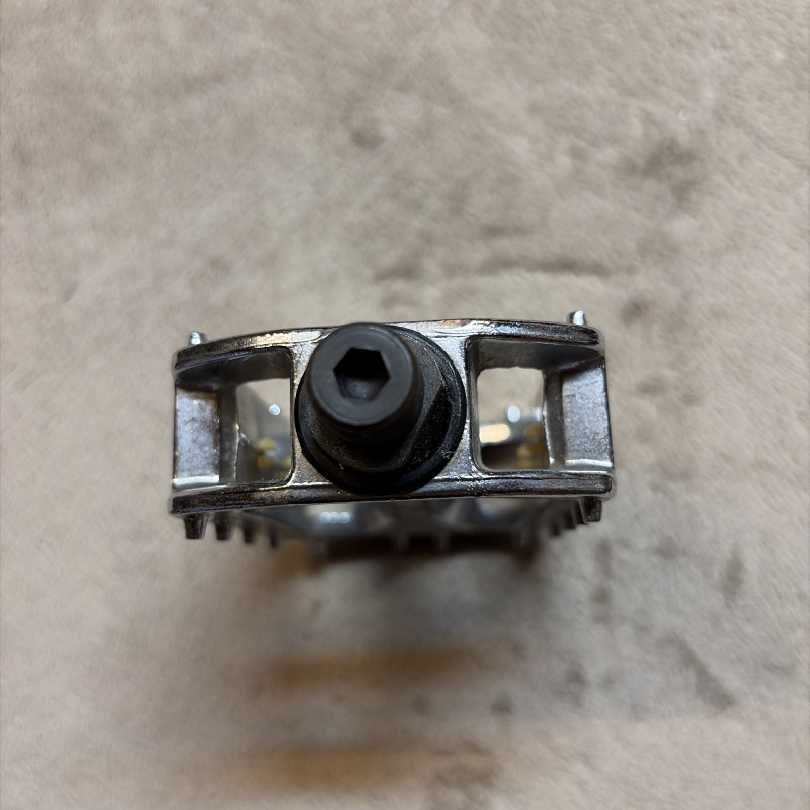 SAKAE RINGYO SR CUSTOM MP 464 BMX Pedals CHROME 9/16 Vintage Old School CLEAN