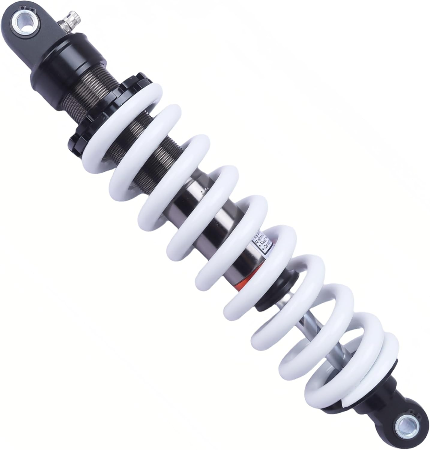 350mm 13.8“ Rear Shock Absorber 12mm Heavy-Duty Spring Max Load 800lbs for Dirt