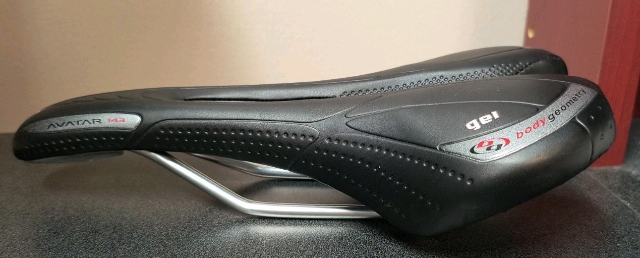Specialized Avatar Comp Gel Saddle 143mm Black Velo