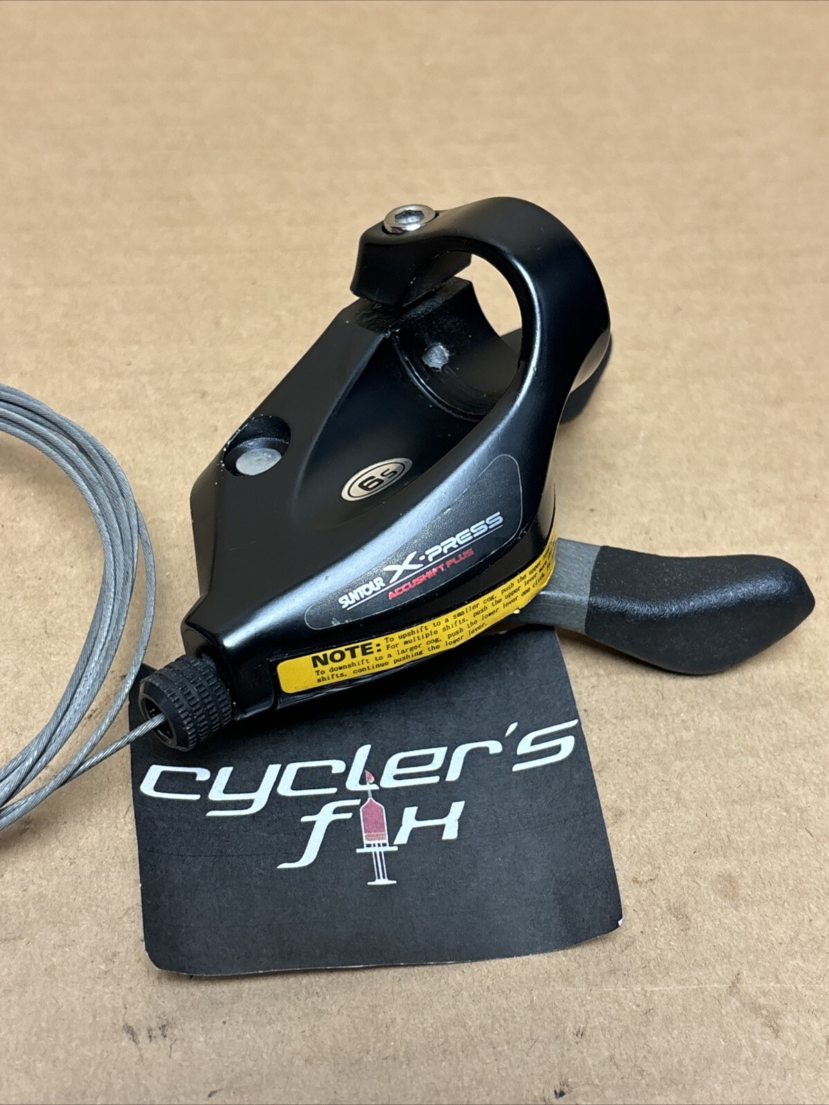 NOS Suntour 3×7 X-Press Accushift Thumb Shifter Set Mtb Hybrid Bike Fuji Trek