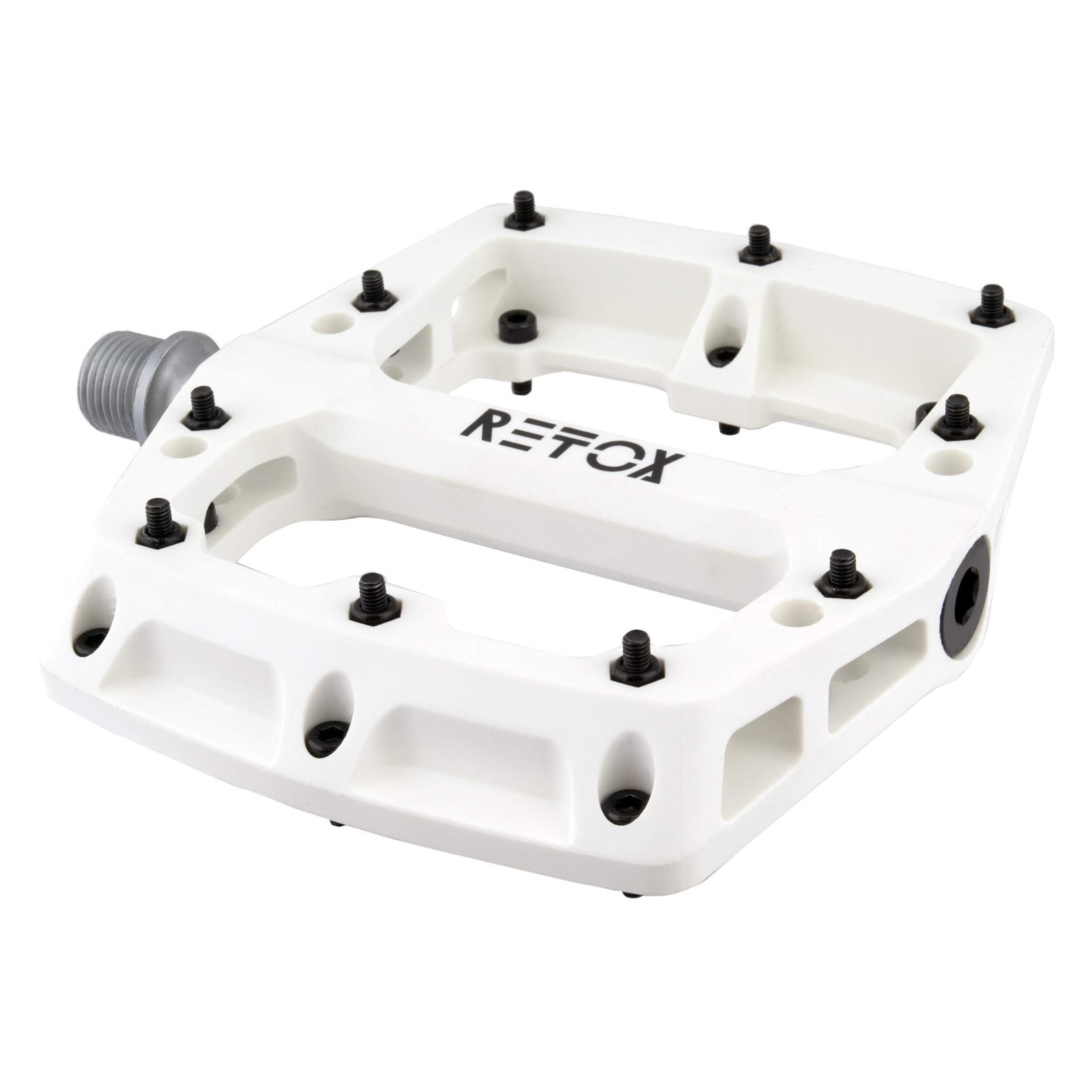 Origin8 Retox Platform Pedals 9/16 White 410238